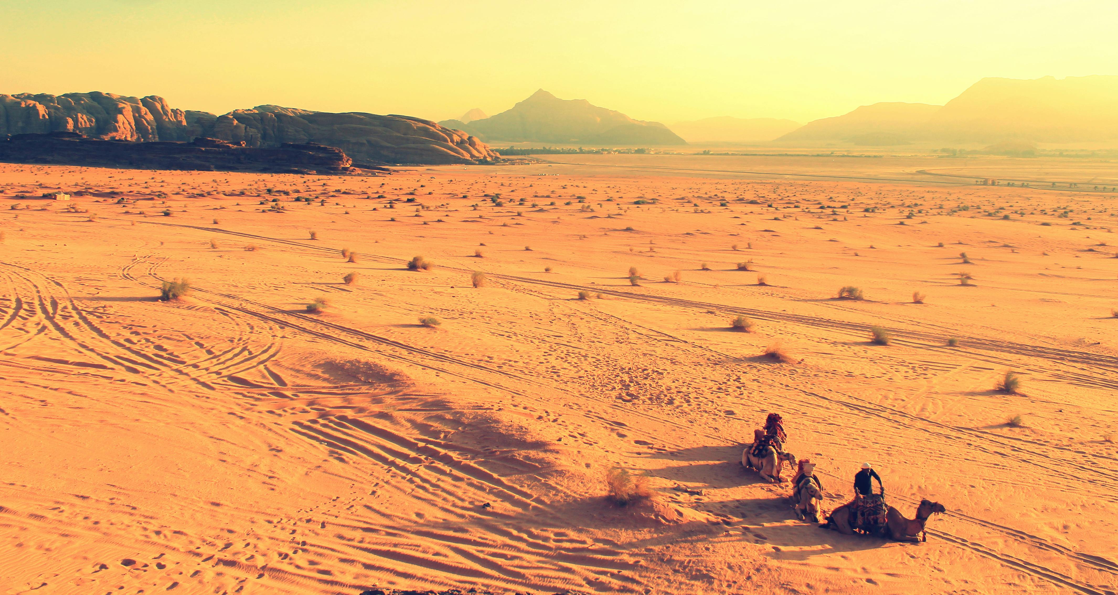 Vol au-dessus d’un paysage africain
