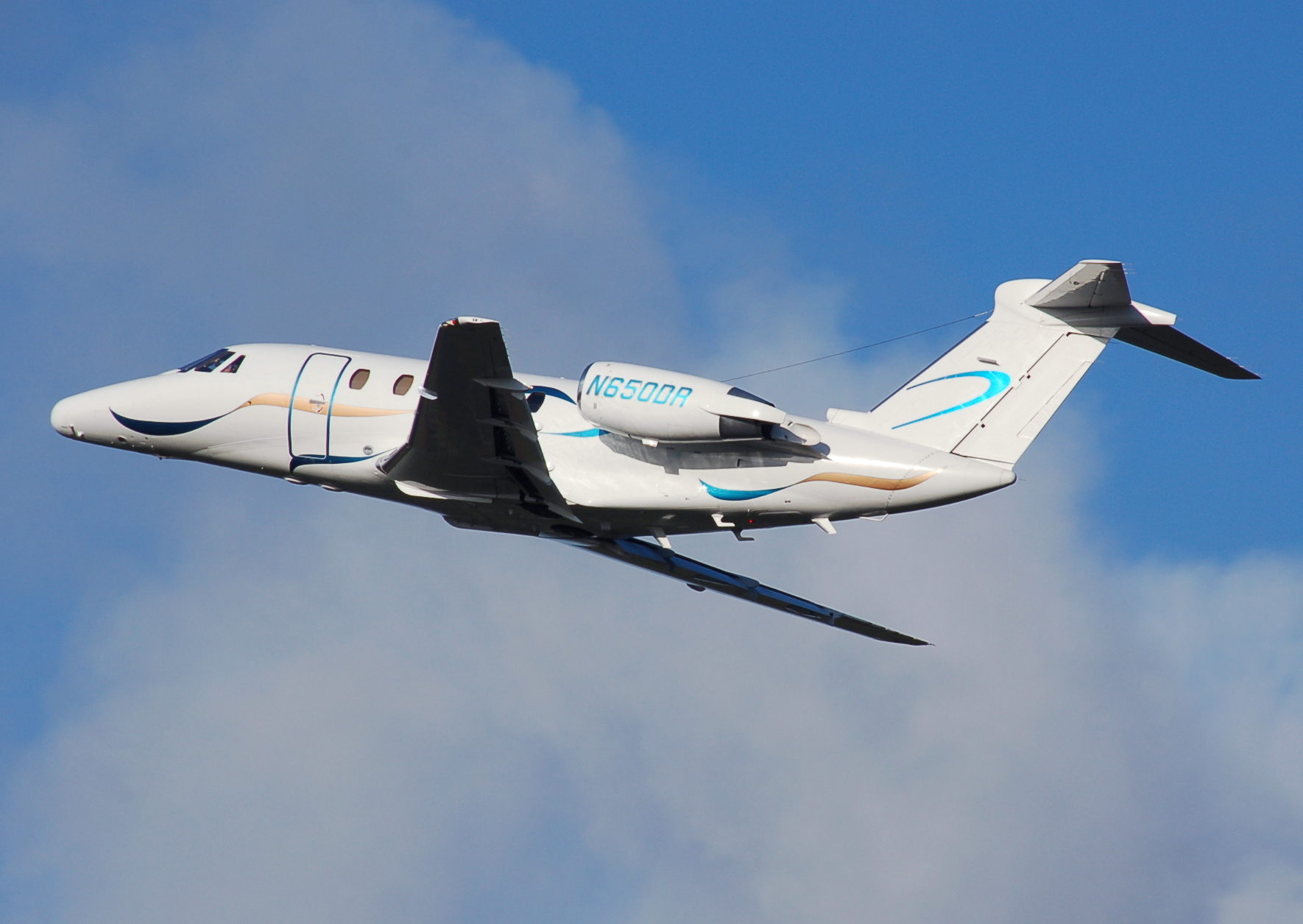 Image du Citation III, symbole du confort et de la rapidité en aviation privée.