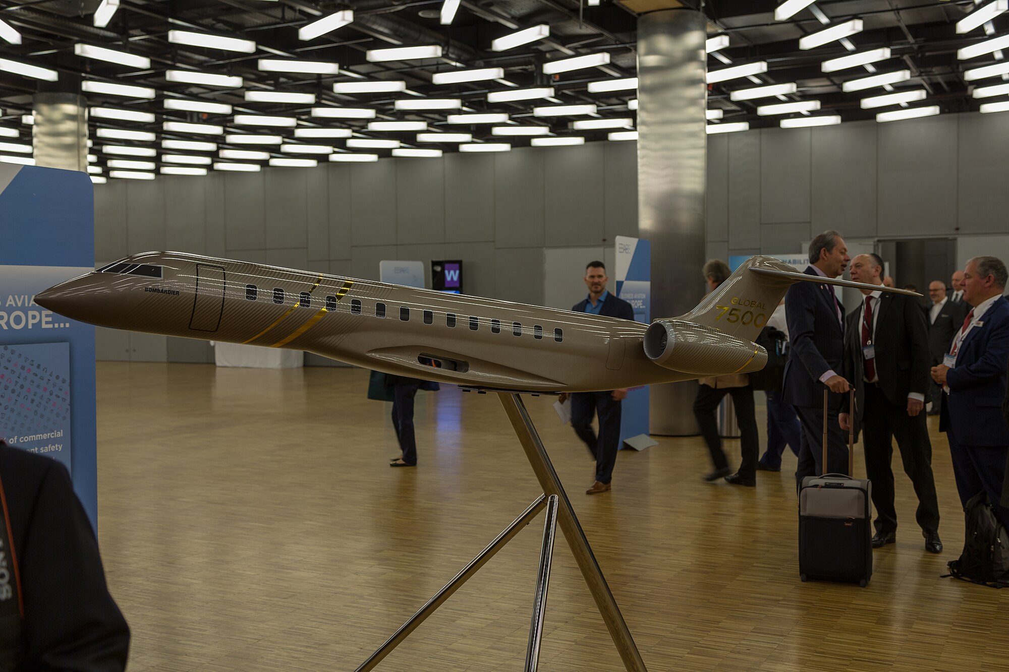 Global 7000, un jet privé adapté aux voyages rapides et haut de gamme.