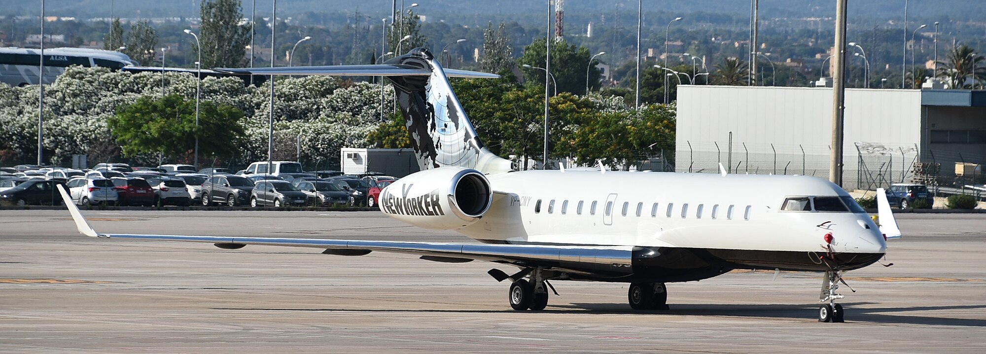 Image du Global Express, symbole du confort et de la rapidité en aviation privée.